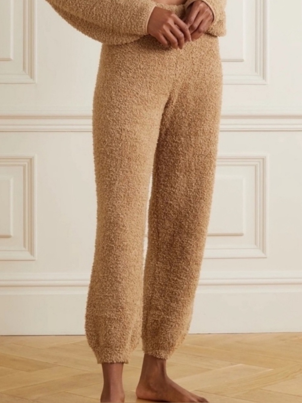 Skims Cozy teddy Sherpa joggers S/M